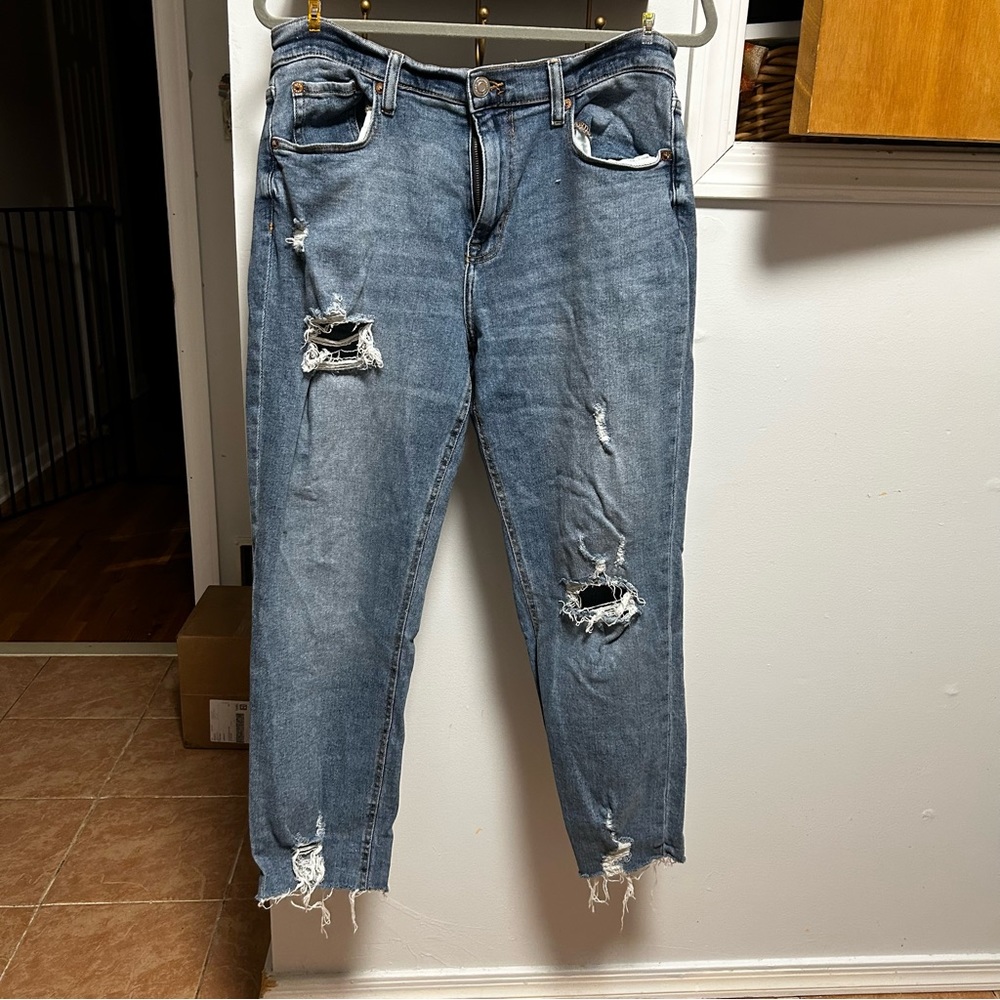 Stretch Mom Jeans Size 12